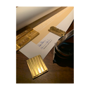 Close up photo of the movie director's signatures and embossing at the bottom left side of movie poster "The Juventus Story"
