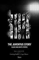 Close up view of the cover of a book "The Juventus Story" hard cover edition.